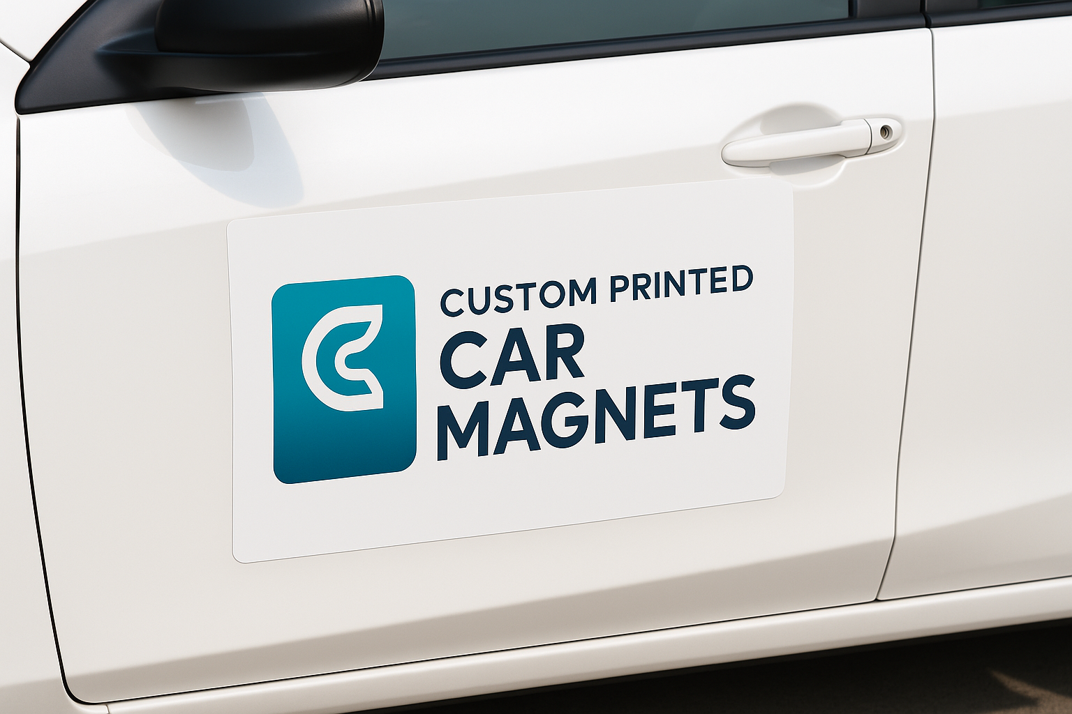 custom printed car magnets with my logo on it